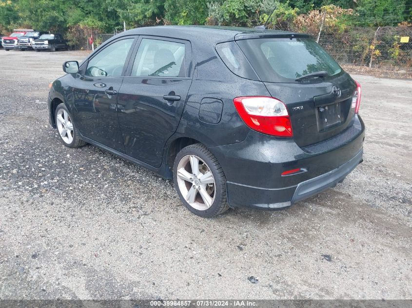 2T1KE40E39C017262 | 2009 TOYOTA MATRIX