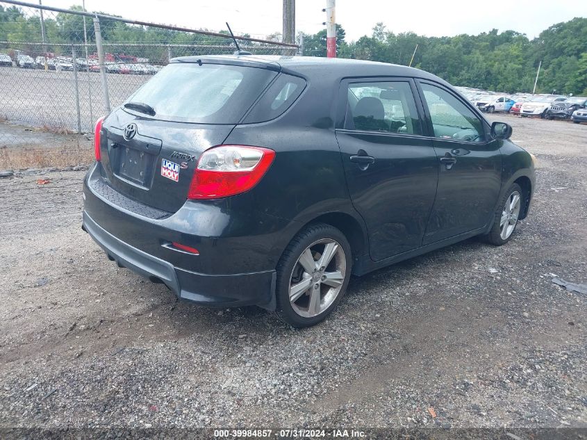 2T1KE40E39C017262 | 2009 TOYOTA MATRIX