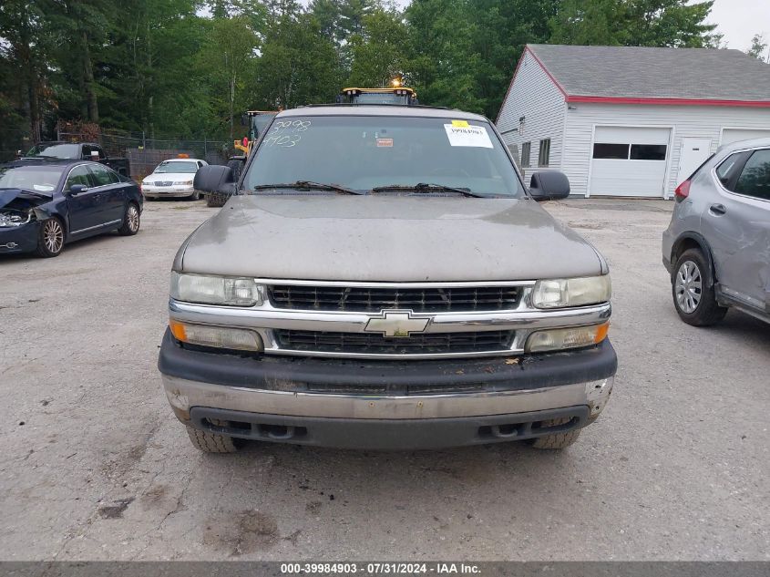 2002 Chevrolet Tahoe K1500 VIN: 1GNEK13V82J313282 Lot: 39984903