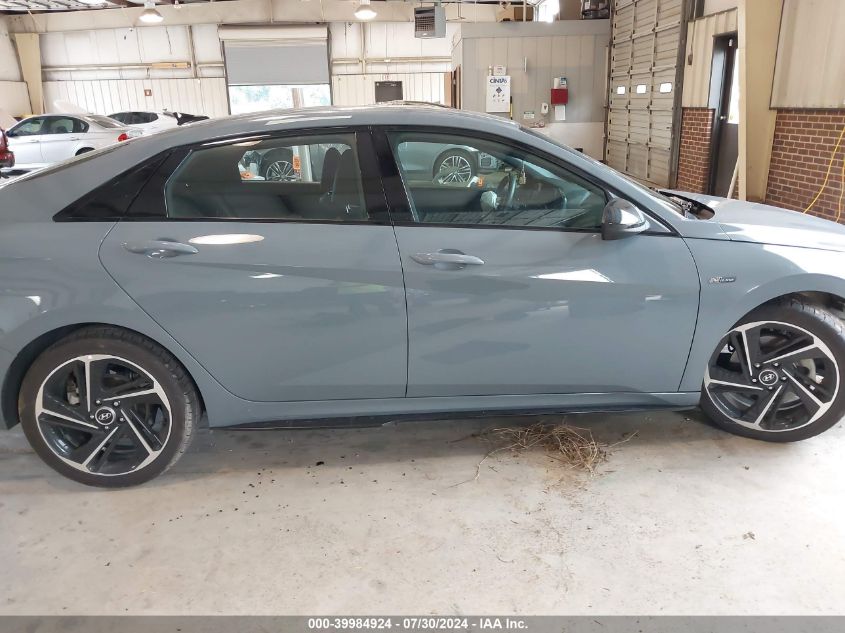 2022 Hyundai Elantra N Line VIN: KMHLR4AFXNU370011 Lot: 39984924