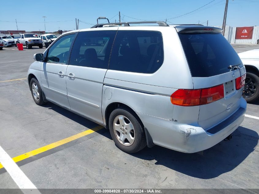 2001 Honda Odyssey Ex VIN: 2HKRL18721H619998 Lot: 39984928