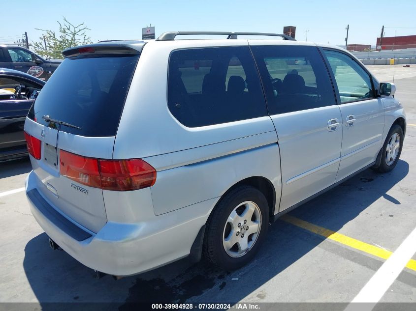 2001 Honda Odyssey Ex VIN: 2HKRL18721H619998 Lot: 39984928