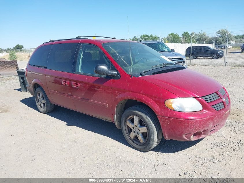 2006 Dodge Grand Caravan Sxt VIN: 2D4GP44L06R603702 Lot: 39984931