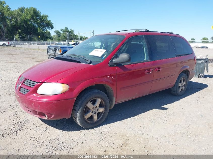 2006 Dodge Grand Caravan Sxt VIN: 2D4GP44L06R603702 Lot: 39984931