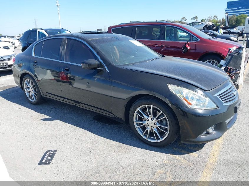 2012 Infiniti G37 Sport VIN: JN1CV6APXCM930341 Lot: 39984941