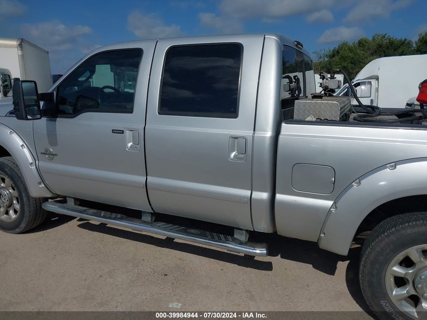 2011 Ford F-250 Lariat VIN: 1FT7W2BT5BEB44987 Lot: 39984944