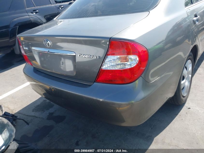 2004 Toyota Camry Le VIN: 4T1BE32K14U847453 Lot: 39984957