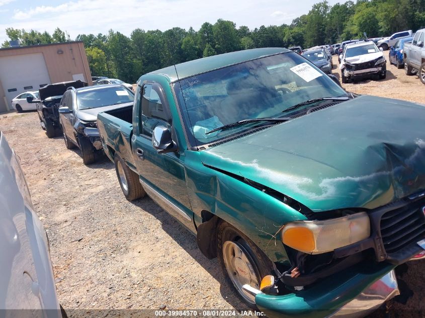 1999 GMC Sierra 1500 Sle VIN: 1GTEC14T9XZ502082 Lot: 39984970