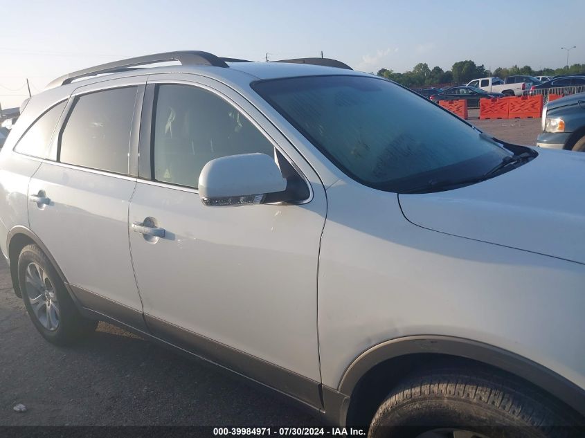 2012 Hyundai Veracruz Gls VIN: KM8NU4CC1CU188284 Lot: 39984971