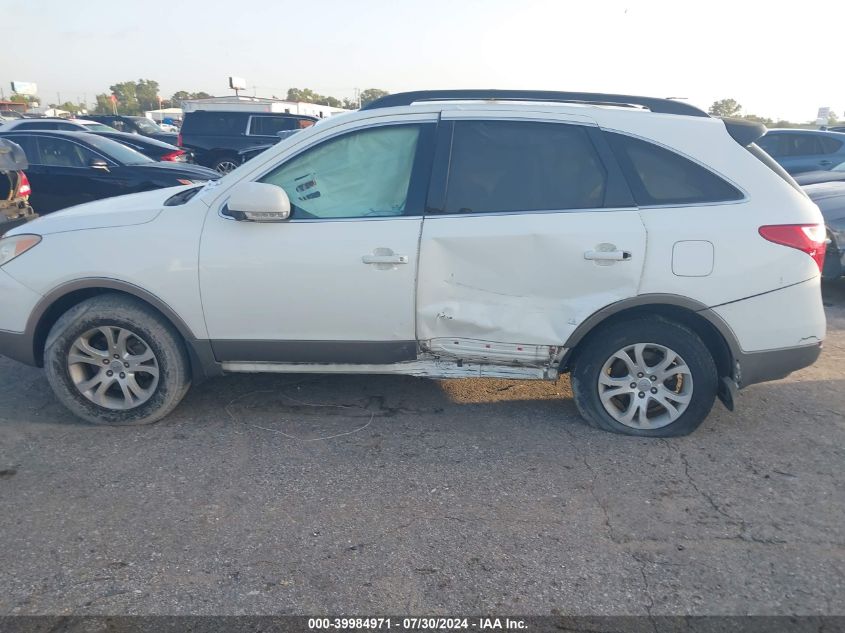 2012 Hyundai Veracruz Gls VIN: KM8NU4CC1CU188284 Lot: 39984971