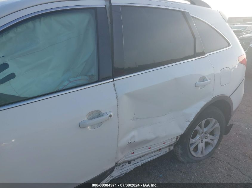 2012 Hyundai Veracruz Gls VIN: KM8NU4CC1CU188284 Lot: 39984971