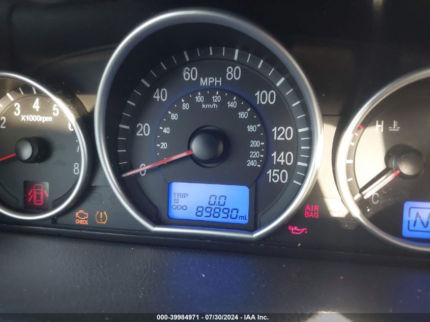 2012 Hyundai Veracruz Gls VIN: KM8NU4CC1CU188284 Lot: 39984971