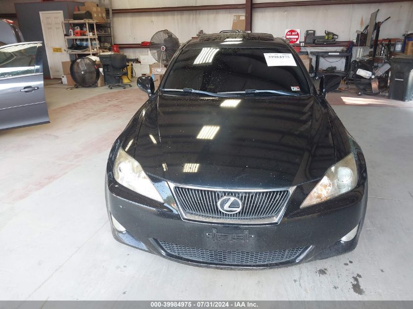 2008 Lexus Is 250 VIN: JTHBK262X85085191 Lot: 39984975