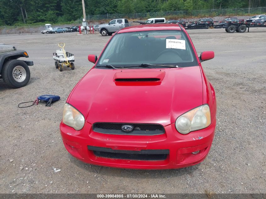 2004 Subaru Impreza Wrx VIN: JF1GD29624H515472 Lot: 39984985