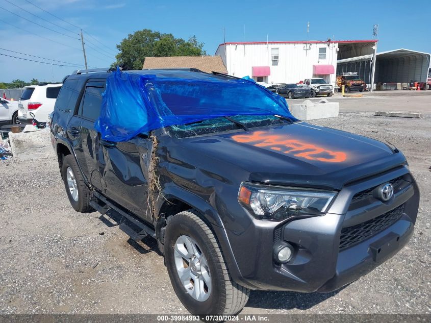 2016 Toyota 4Runner Sr5 VIN: JTEZU5JR5G5120181 Lot: 39984993