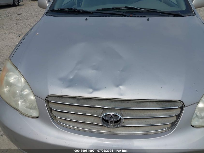 2003 Toyota Corolla Ce/Le/S VIN: 2T1BR32E53C144744 Lot: 39984997