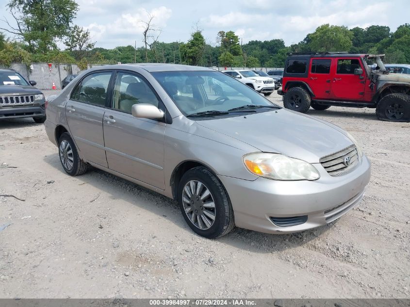 2T1BR32E53C144744 | 2003 TOYOTA COROLLA