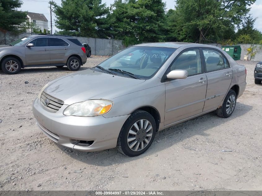 2T1BR32E53C144744 | 2003 TOYOTA COROLLA