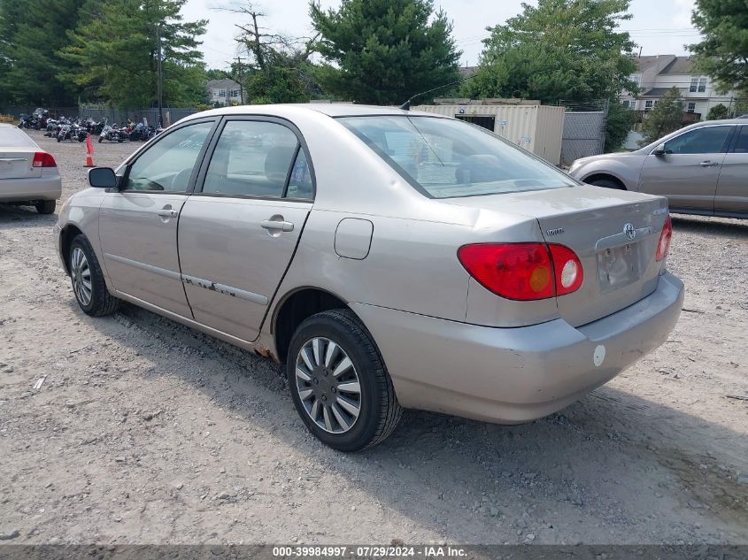 2T1BR32E53C144744 | 2003 TOYOTA COROLLA