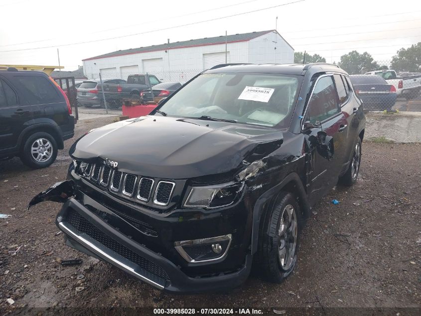 2018 Jeep Compass Limited 4X4 VIN: 3C4NJDCB1JT354234 Lot: 39985028