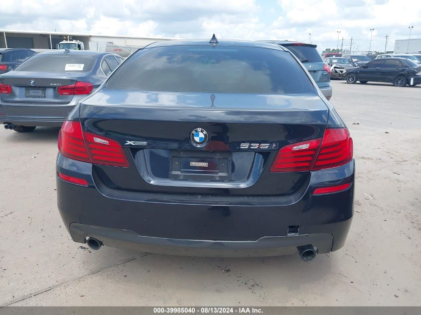 2015 BMW 535I xDrive VIN: WBA5B3C54FD547179 Lot: 39985040