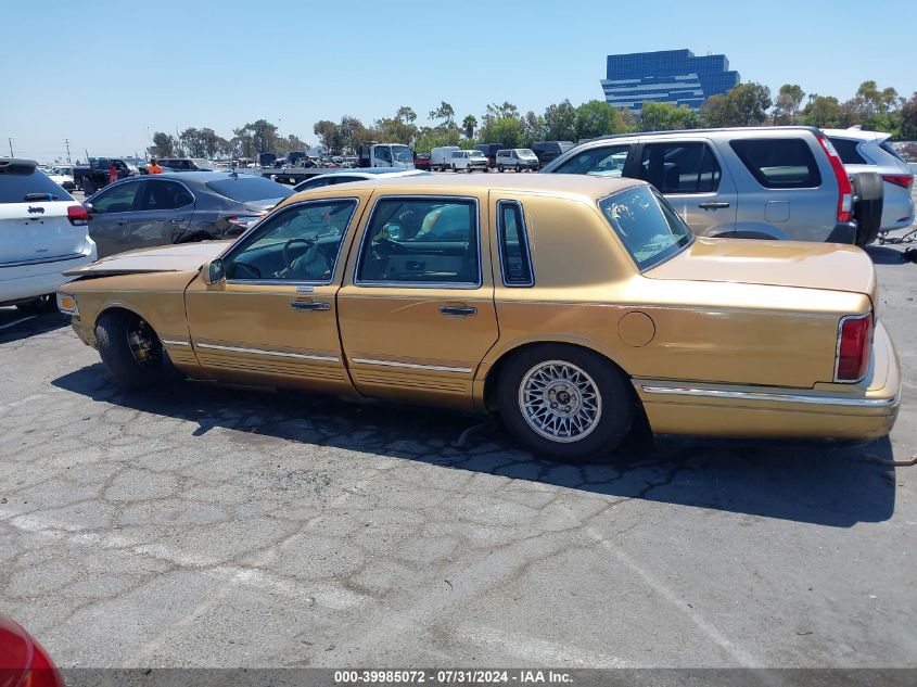 1995 Lincoln Town Car Executive VIN: 1LNLM81W9SY757062 Lot: 39985072