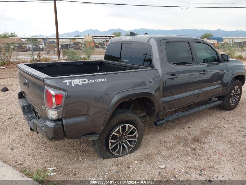 2021 Toyota Tacoma Trd Sport VIN: 5TFAZ5CN8MX109074 Lot: 39985101