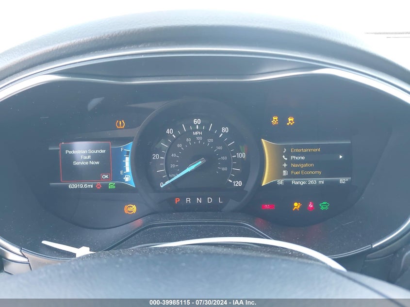 2020 Ford Fusion Hybrid Sel VIN: 3FA6P0MU0LR247838 Lot: 39985115