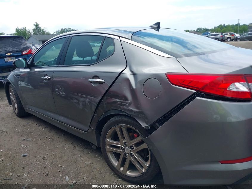 2013 Kia Optima Sx VIN: 5XXGR4A66DG127208 Lot: 39985119