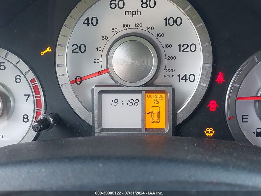 2010 Honda Pilot Ex-L VIN: 5FNYF4H60AB020348 Lot: 39985122