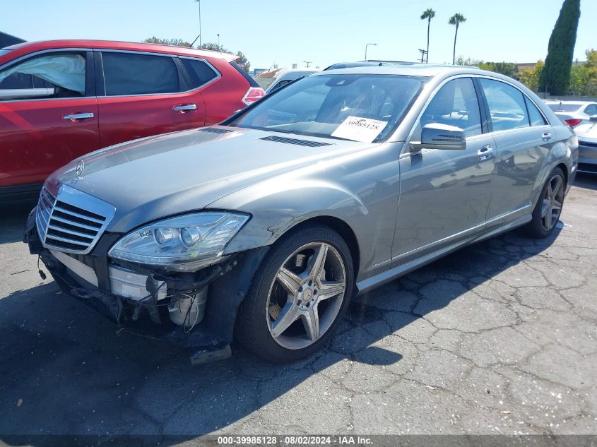 2011 Mercedes-Benz S 550 VIN: WDDNG7BB9BA411280 Lot: 39985128