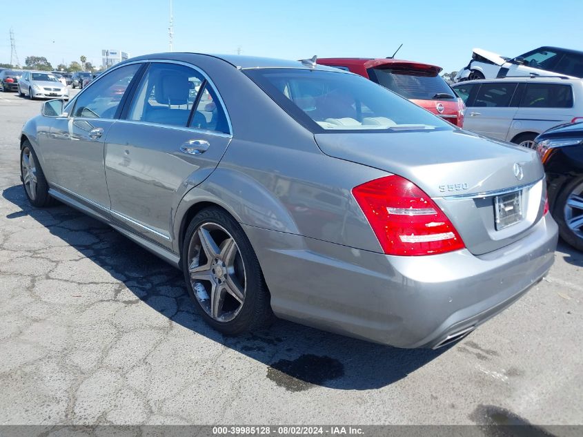2011 Mercedes-Benz S 550 VIN: WDDNG7BB9BA411280 Lot: 39985128