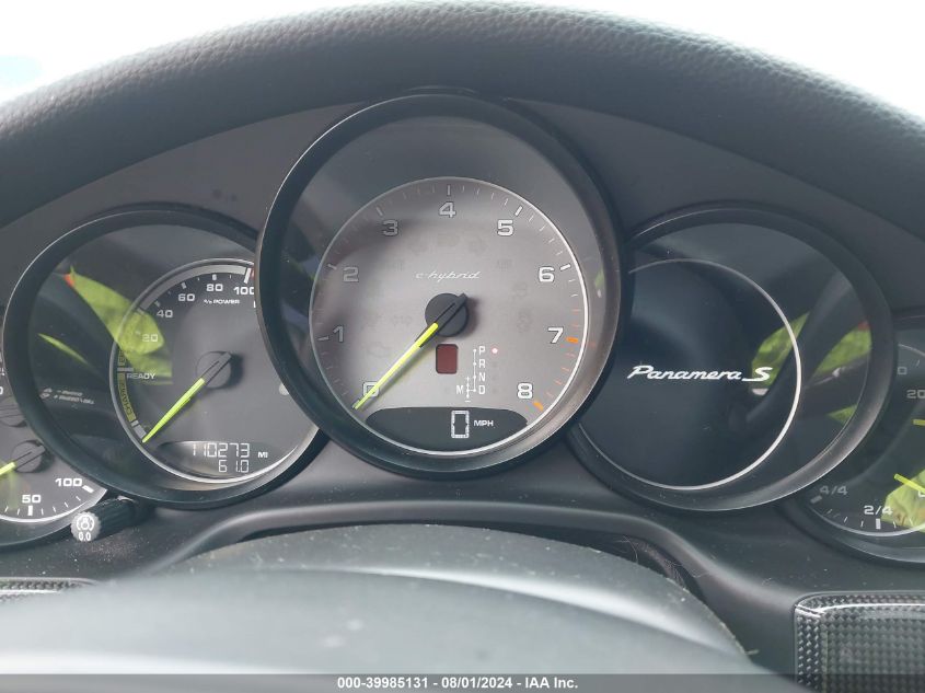 2015 Porsche Panamera E-Hybrid S VIN: WP0AD2A78FL040186 Lot: 39985131