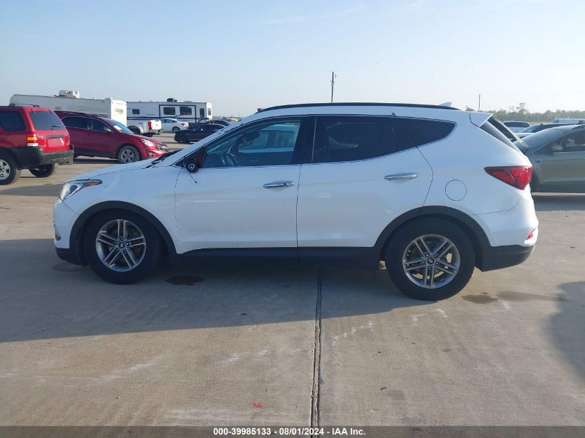 2018 Hyundai Santa Fe Sport 2.4L VIN: 5NMZU3LB7JH060028 Lot: 39985133