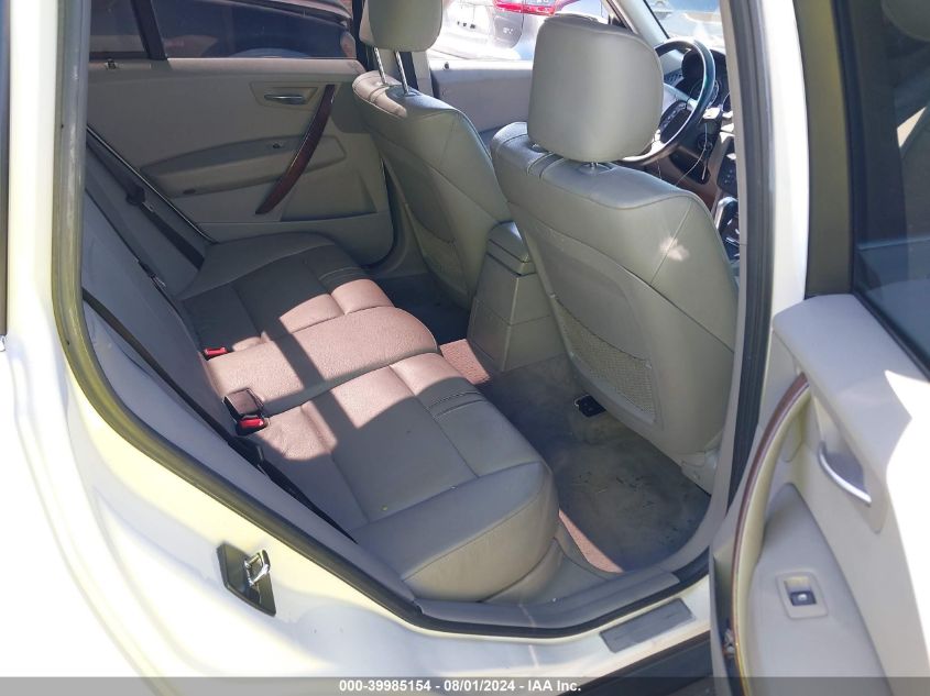 2006 BMW X3 3.0I VIN: WBXPA93426WG79215 Lot: 39985154