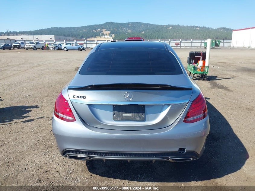 2015 MERCEDES-BENZ C 400 4MATIC - 55SWF6GB1FU040518