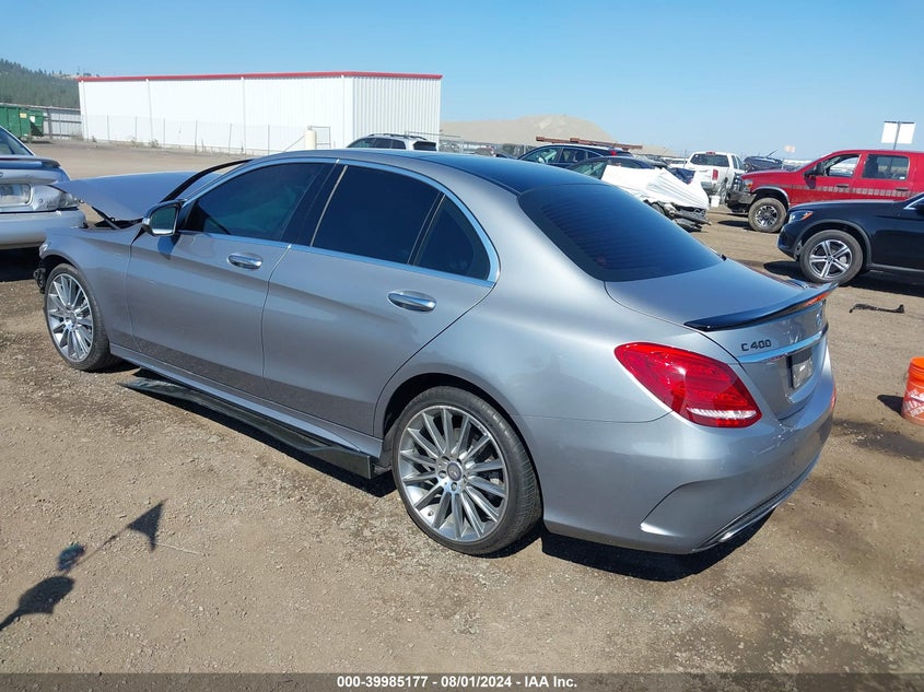 2015 MERCEDES-BENZ C 400 4MATIC - 55SWF6GB1FU040518