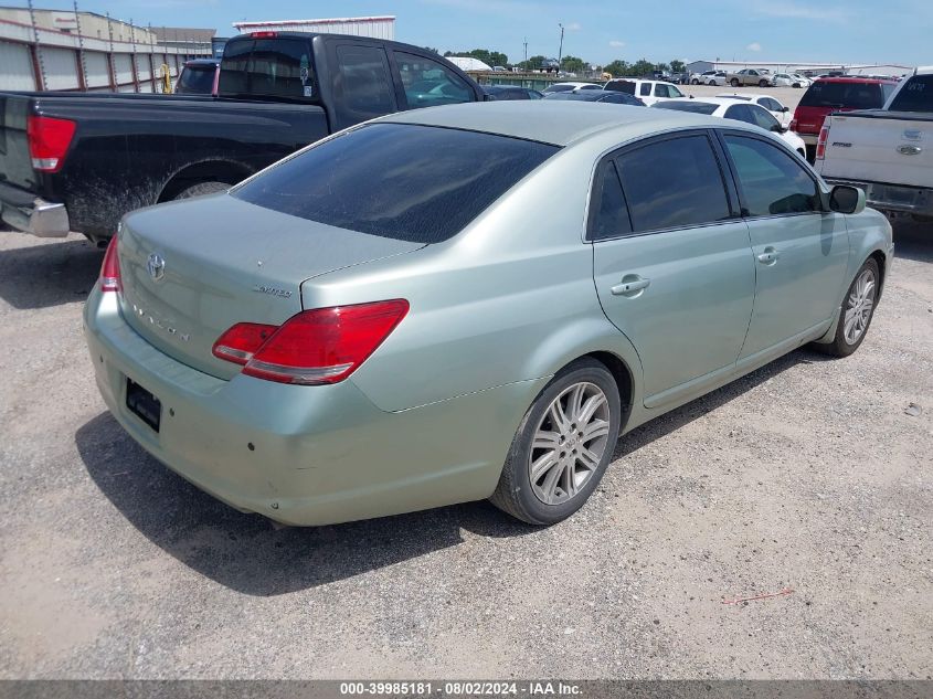 2007 Toyota Avalon Limited VIN: 4T1BK36B87U180467 Lot: 40663426