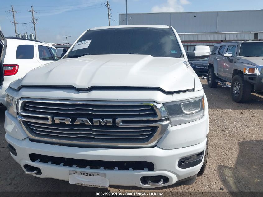 2021 Ram 1500 Laramie 4X4 5'7 Box VIN: 1C6SRFJT1MN522274 Lot: 39985184