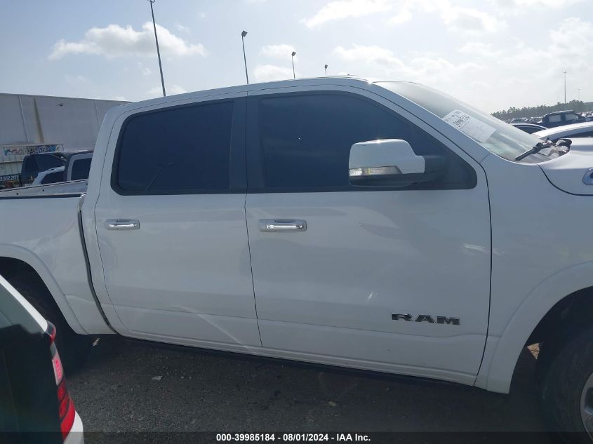 2021 Ram 1500 Laramie 4X4 5'7 Box VIN: 1C6SRFJT1MN522274 Lot: 39985184