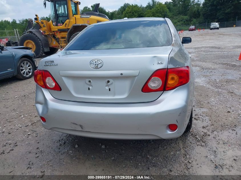 2009 Toyota Corolla Le VIN: JTDBL40EX9J003773 Lot: 39985191