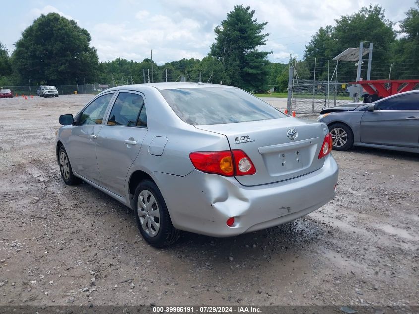 2009 Toyota Corolla Le VIN: JTDBL40EX9J003773 Lot: 39985191