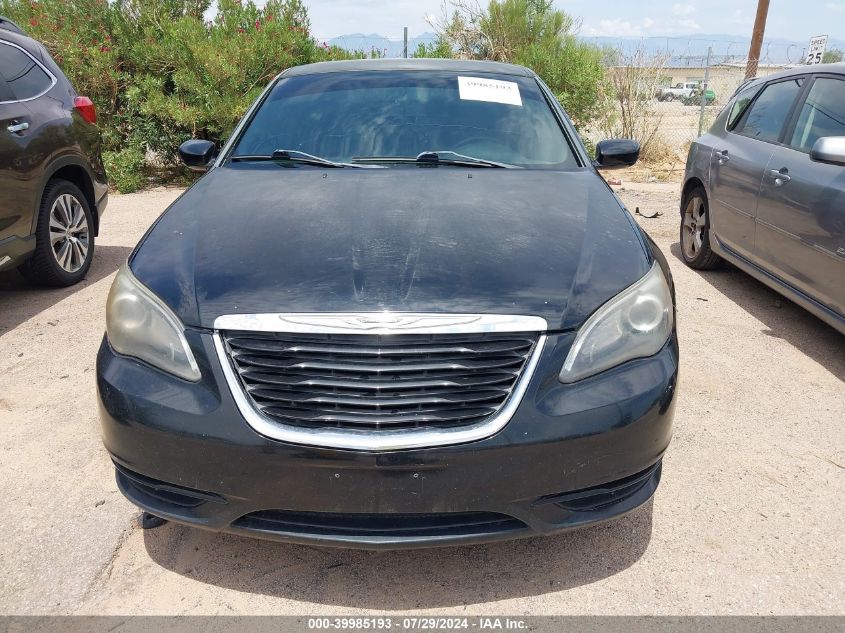 2012 Chrysler 200 Touring VIN: 1C3CCBBGXCN297686 Lot: 39985193