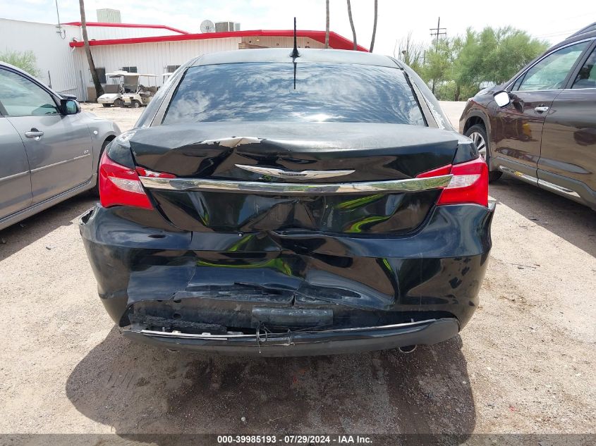 2012 Chrysler 200 Touring VIN: 1C3CCBBGXCN297686 Lot: 39985193