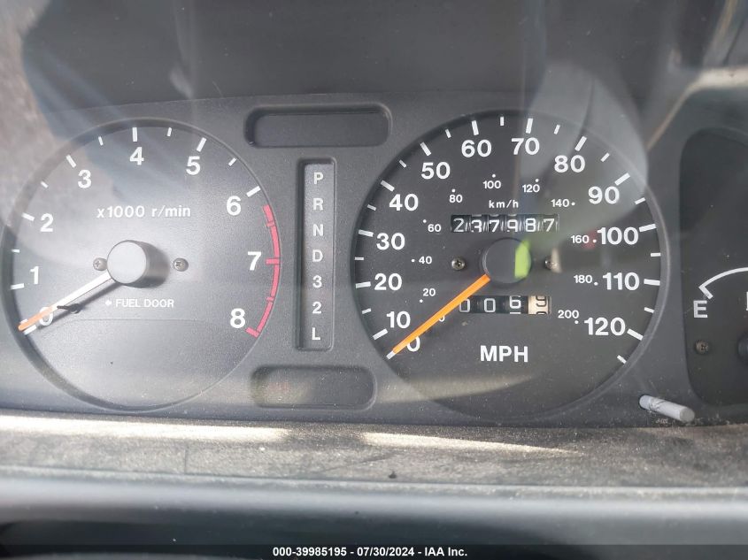 1999 Honda Passport Ex/Lx VIN: 4S6CK58W2X4410818 Lot: 39985195