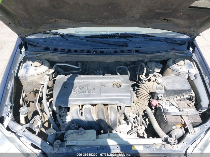 2008 Toyota Corolla Ce VIN: 1NXBR32E48Z045600 Lot: 39985200