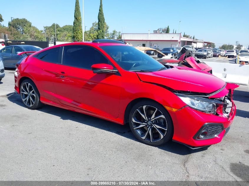 2018 Honda Civic Si VIN: 2HGFC3A58JH753223 Lot: 39985210