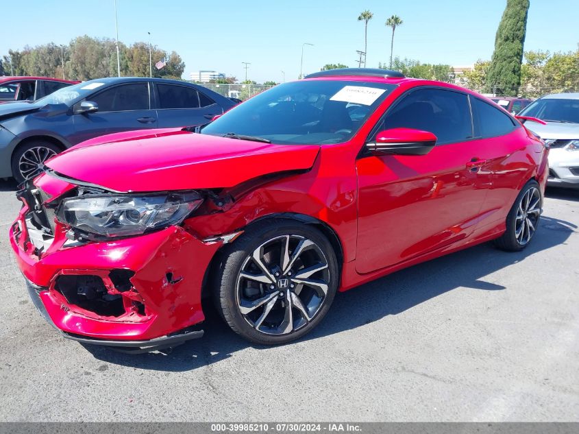 2018 Honda Civic Si VIN: 2HGFC3A58JH753223 Lot: 39985210