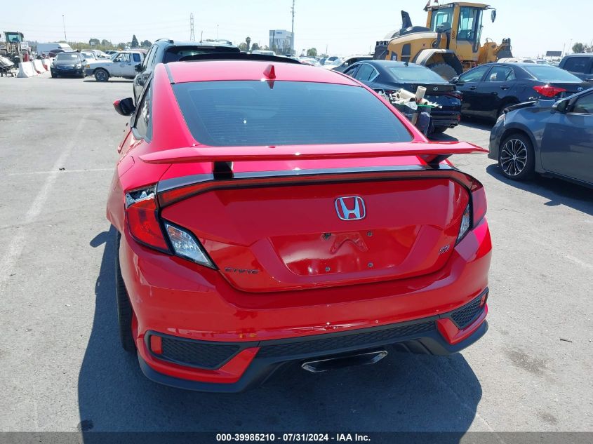 2018 Honda Civic Si VIN: 2HGFC3A58JH753223 Lot: 39985210