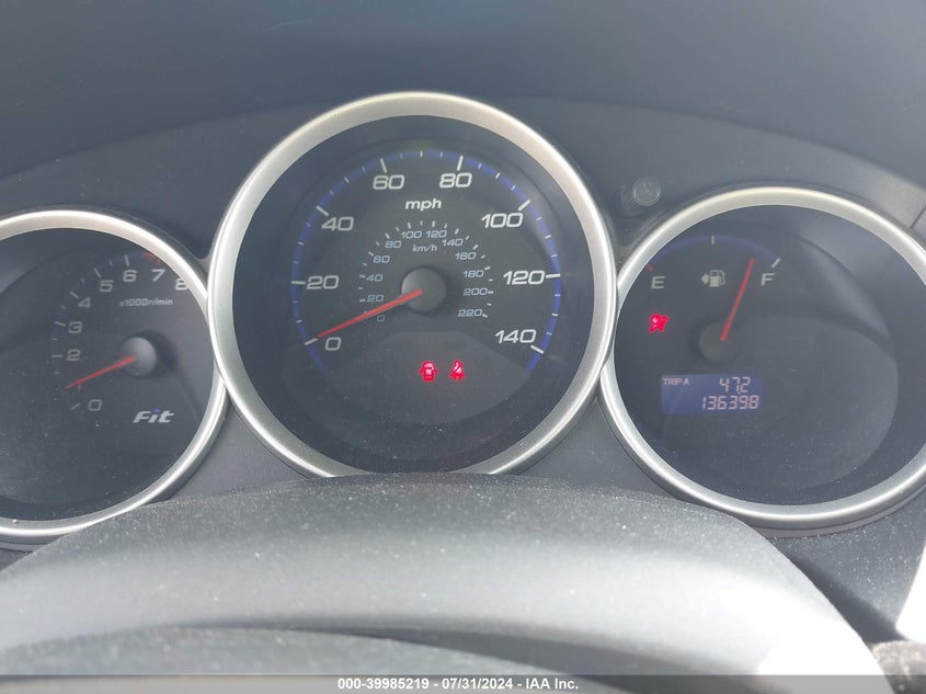 2007 Honda Fit Sport VIN: JHMGD37677S042631 Lot: 39985219